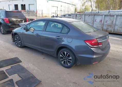 2014 Honda Civic Ex z USA, uszkodzony, nr VIN 2HGFB2F86EH543337